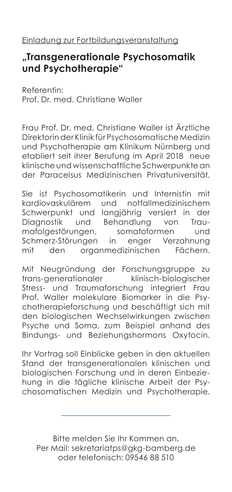 20191119 Fortbildungsveranstaltung Steigerwaldklinik0002